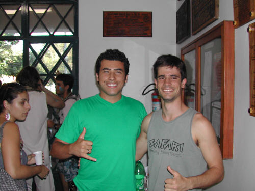 Recep&ccedil;&atilde;o dos calouro 2008-2